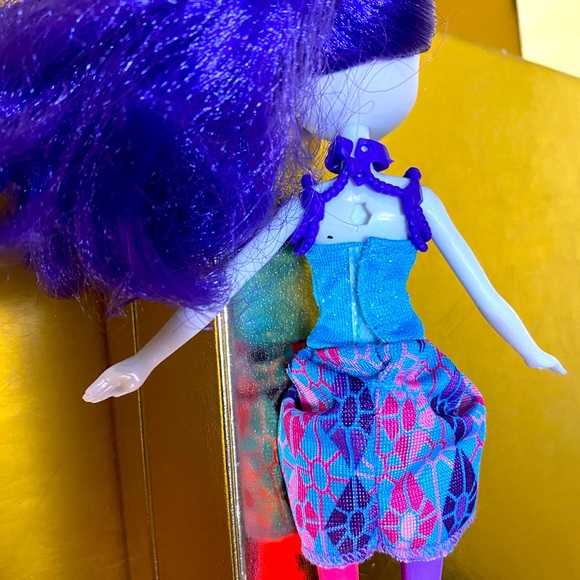 MY LITTLE PONY 2014 EQUESTRIAN DOLL RARITY RAINBOW ROCKS DRESS - Picture 7 of 11